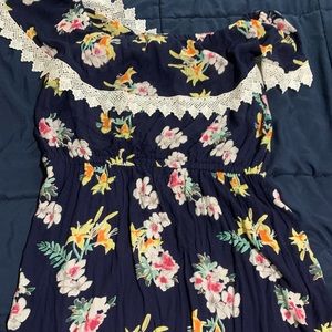 Off the shoulder summer dress